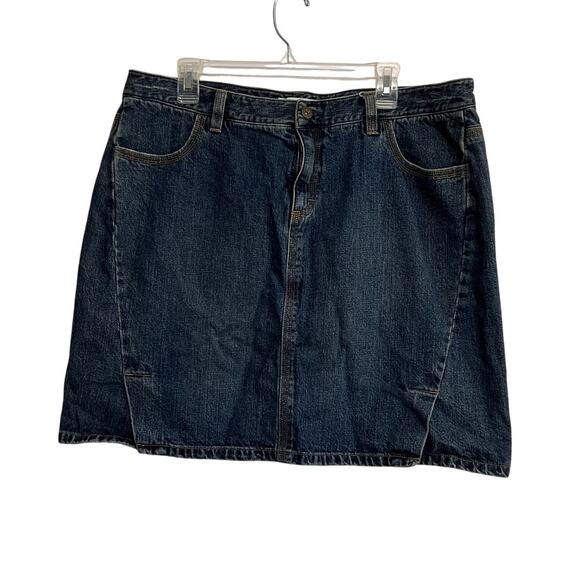 Tommy Hilfiger Denim Jean Skirt Womens Size 16 Vintage - Picture 1 of 6